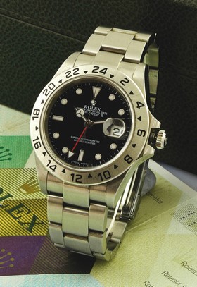 Rolex Explorer II Black Superluminova (16570 Black Superluminova)