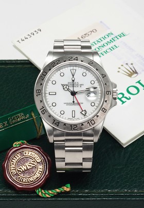 Rolex Explorer II White Tritium (16570 White Tritium)