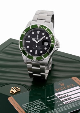Rolex Submariner Date 16610 LV Mark 7 (16610LV MK7)