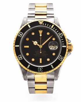 Rolex Submariner Date 16613 Black Tiffany Tritium (16613 Black Tiffany Tritium)