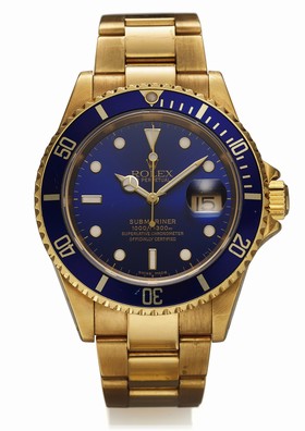 Rolex Submariner 16618 Blue SuperLuminova (16618 Blue Superluminova)