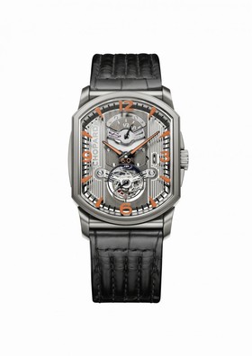 Chopard L.U.C Engine One Tourbillon Titanium / Orange (168526-3003)