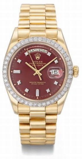 Rolex Day-Date 1804 (1804 Oxblood Stella)