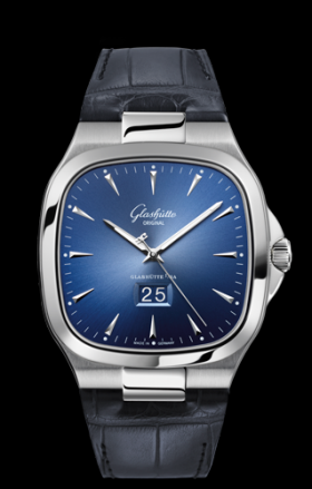 Glashutte Original Seventies Panorama Date Blue (2-39-47-13-12-04)