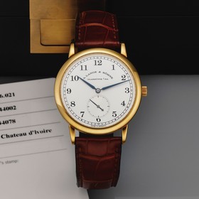 A. Lange & Sohne 1815 Yellow Gold (206.021)