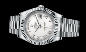 Rolex Day-Date II White Gold White Roman (218239-0041)