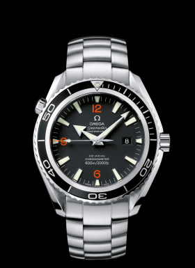 Omega Seamaster Planet Ocean 600M Co-Axial 45.5mm Orange Numerals / Bracelet (2200.51.00)