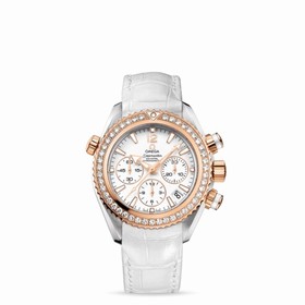 Omega Seamaster Planet Ocean 600M Co-Axial Chronograph 37.5mm Jewellery Two Tone / Diamond Bezel (222.28.38.50.04.001)