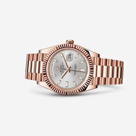 Rolex Day-Date 40 Everose Sundust Diamond (228235-0004)