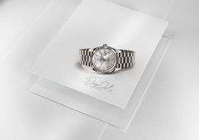 Rolex Day-Date 40 White Gold Quadrant Motif (228239-0006)