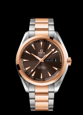 Omega Seamaster Aqua Terra 150M Co-Axial Annual Calendar 43mm Two Tone / Bracelet (231.20.43.22.06.002)