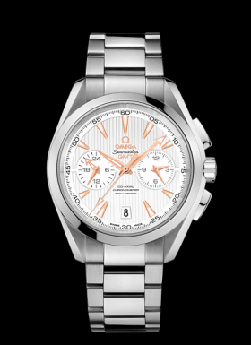 Omega Seamaster Aqua Terra 150M Co-Axial GMT Chronograph 43mm Silver (231.10.43.52.02.001)