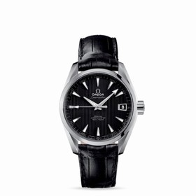 Omega Seamaster Aqua Terra 150M Co-Axial 38.5mm Black / Alligator (231.13.39.21.01.001)