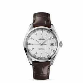 Omega Seamaster Aqua Terra 150M Co-Axial 41.5mm Silver / Alligator (231.13.42.21.02.001)