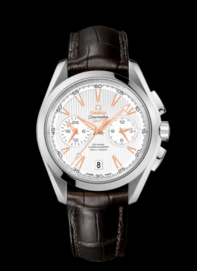 Omega Seamaster Aqua Terra 150M Co-Axial GMT Chronograph 43mm Silver (231.13.43.52.02.001)