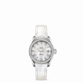 Omega Seamaster Aqua Terra 150M Jewellery Co-axial 30mm Diamond Bezel / MOP (231.18.30.20.55.001)