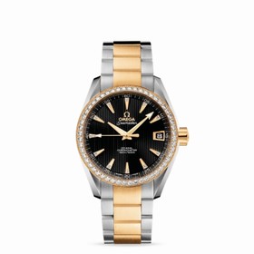 Omega Seamaster Aqua Terra 150M Jewellery Co-Axial 38.5mm Two Tone Yellow (231.25.39.21.51.002)