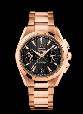 Omega Seamaster Aqua Terra 150M Co-Axial GMT Chronograph 43mm Gold (231.50.43.52.06.001)