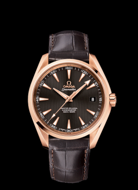 Omega Seamaster Aqua Terra 150m Master Co-Axial 41.5mm Gold / Alligator (231.53.42.21.06.002)