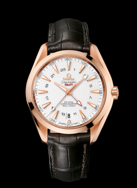 Omega Seamaster Aqua Terra 150M Co-Axial GMT calibre 8615 Gold / Silver (231.53.43.22.02.001)