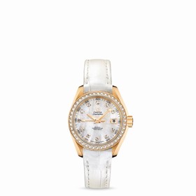 Omega Seamaster Aqua Terra 150M Jewellery Co-Axial 30mm Yellow Gold (231.58.30.20.55.002)