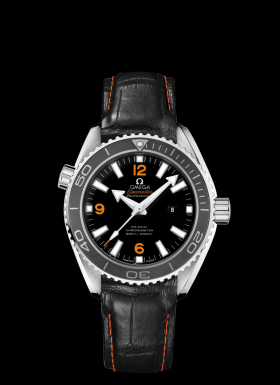 Omega Seamaster Planet Ocean 600M Co-Axial 37.5mm Orange Numerals / Alligator (232.33.38.20.01.002)