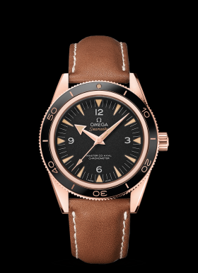 Omega Seamaster 300 Master Co-Axial Sedna Gold / Strap (233.62.41.21.01.002)