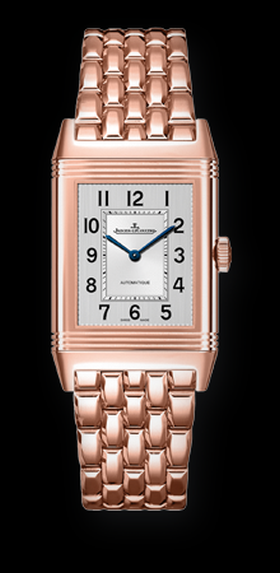 Jaeger-LeCoultre Reverso Classic Medium Duetto Pink Gold Bracelet (2572120)