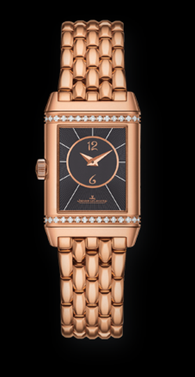 Jaeger-LeCoultre Reverso Classic Small Duetto Pink Gold Bracelet (2662130)