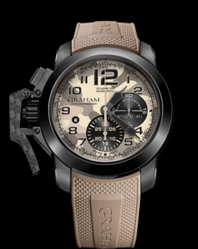 Graham Chronofighter Oversize Black Arrow (2CCAU.E03A)
