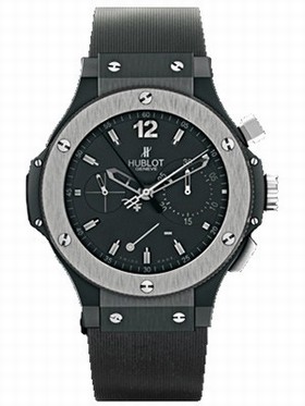 Hublot Ice Bang Black Dial Chronograph Men's Watch 309.CK.1140.RX
