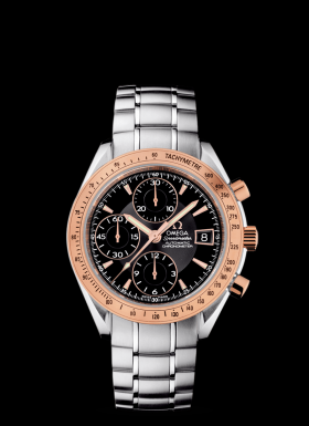 Omega Speedmaster Date Red Gold Bezel (323.21.40.40.01.001)