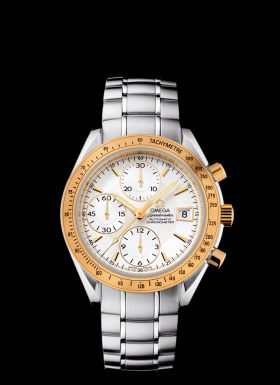 Omega Speedmaster Date Gold Bezel (323.21.40.40.02.001)