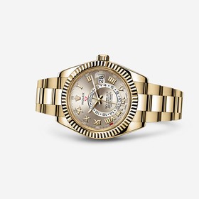 Rolex Sky-Dweller Yellow Gold Silver (326938-0001)