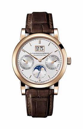 A. Lange & Sohne Saxonia Annual Calendar Pink Gold (330.032)