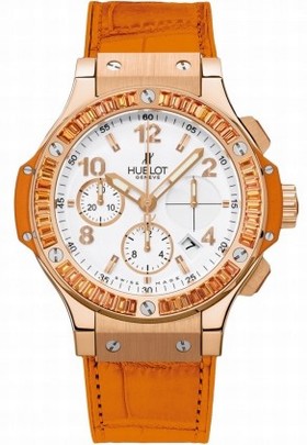 Hublot Big Bang Gold Tutti Frutti White Dial Watch 341.PO.2010.LR.1906