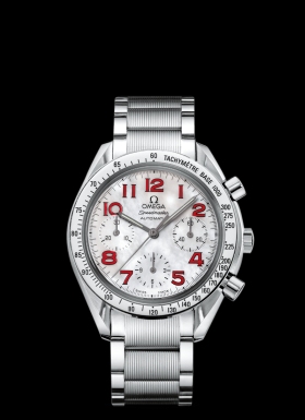 Omega Speedmaster Reduced Ladies Red / Bracelet (3534.79.00)