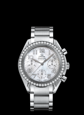 Omega Speedmaster Reduced Ladies MOP / Diamond Bezel / Bracelet (3535.70.00)