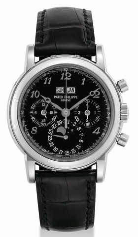 Patek Philippe Perpetual Calendar Chronograph 3970G Black Breguet (3970G_Breguet)