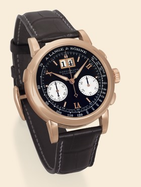 A. Lange & Sohne Datograph Rose Gold / Black (403.031 ALS)