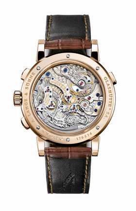 A. Lange & Sohne Datograph Perpetual Rose Gold / Silver (410.032)