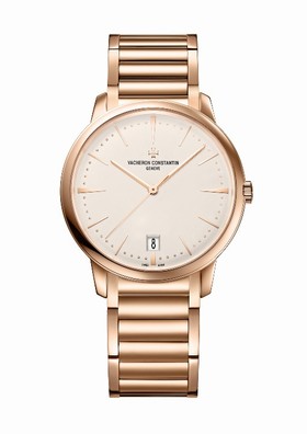 Vacheron Constantin Patrimony Contemporaine Small Bracelet Pink Gold (4100U/110R-B180)