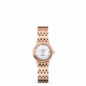 Omega Deville Prestige Quartz 22mm Red Gold / Bracelet MOP (4116.70.00)