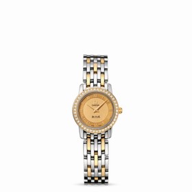 Omega Deville Prestige Quartz 22mm Two Tone / Diamond (413.25.22.60.08.001)