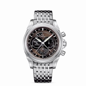 Omega Deville Chronoscope Co-Axial GMT Brown (422.10.44.52.13.001)