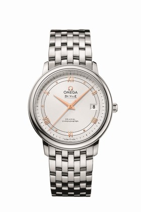 Omega De Ville Prestige Co-Axial 36.8mm Vintage Silver (424.10.37.20.02.002)