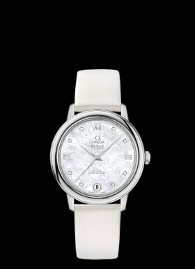 Omega Deville Prestige Co-Axial. 32.7 Butterfly Steel / Strap (424.12.33.20.55.001)