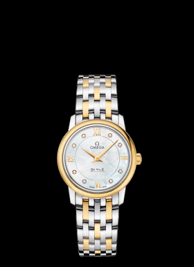 Omega Deville Prestige Quartz 27mm Two Tone (424.20.27.60.55.001)