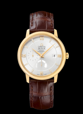 Omega Deville Prestige Co-Axial Power Reserve Yellow Gold / Diamond (424.53.40.21.52.001)