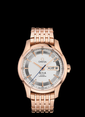 Omega Deville Hour Vision Annual Calendar Co-Axial Gold / Silver (431.60.41.22.02.001)